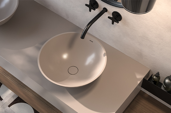 Раковина каменная Holbi Demeter Solid Surface