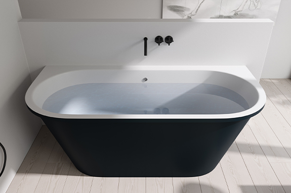 Ванна каменная белая Holbi Galatea SCW Solid Surface