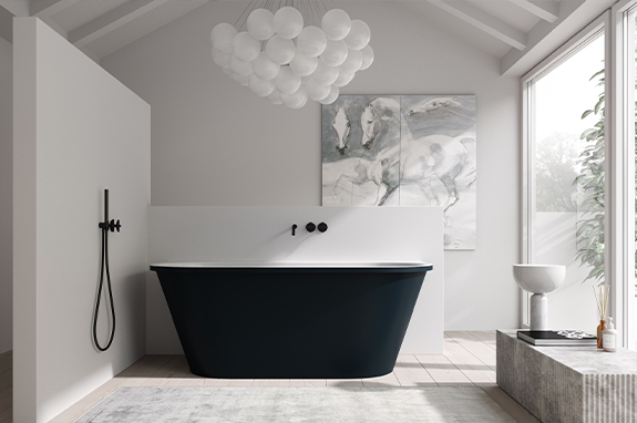 Ванна каменная белая Holbi Galatea SCW Solid Surface