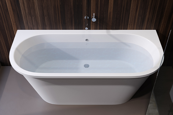 Ванна каменная белая Holbi Galatea SCW Solid Surface