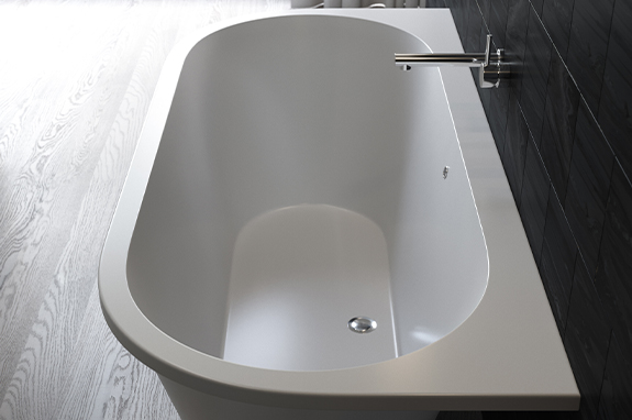 Ванна каменная белая Holbi Galatea SCW Solid Surface