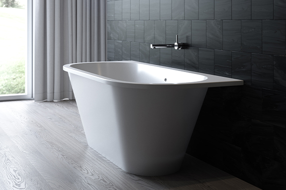 Ванна каменная белая Holbi Galatea SCW Solid Surface