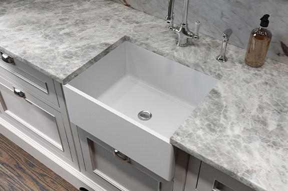 Раковина каменная одноцветная Holbi Halley SC RAL Solid Surface
