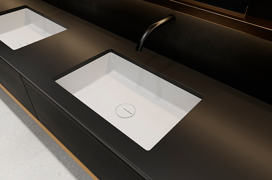 Столешница каменная Holbi STL20 45 Solid Surface