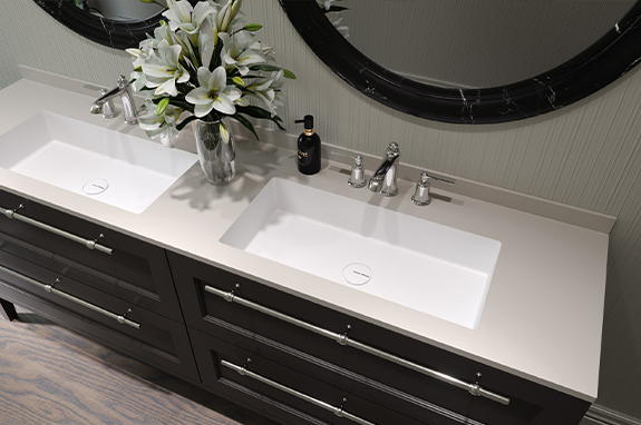 Раковина каменная одноцветная Holbi Neptun 65 SC RAL Solid Surface