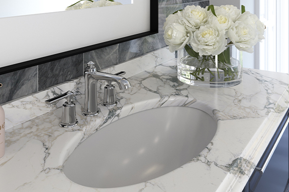 Раковина каменная бетон Holbi Tefia NC Solid Surface