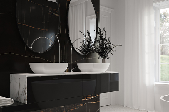 Раковина каменная белая Holbi Titan SCW Solid Surface