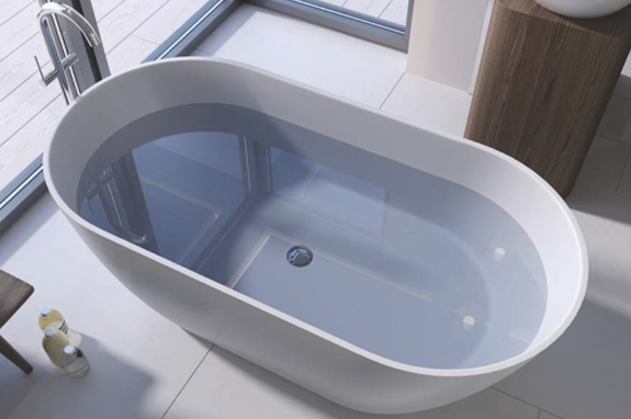 Ванна каменная белая Holbi Venus New SCW Solid Surface