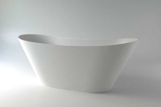 Ванна каменная белая Holbi Afina SCW Solid Surface