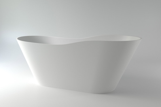 Ванна каменная белая Holbi Afrodita SCW Solid Surface