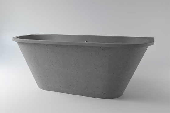 Ванна каменная бетон Holbi Galatea NC Solid Surface