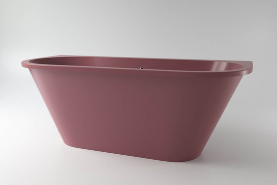 Ванна каменная одноцветная Holbi Galatea SC RAL Solid Surface