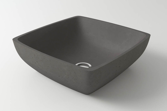 Раковина каменная одноцветная Holbi Jupiter SC RAL Solid Surface