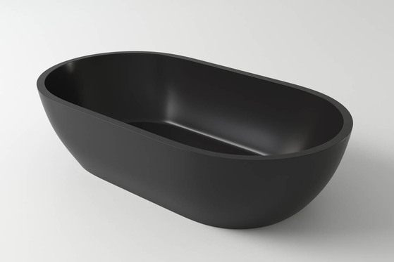 Раковина каменная одноцветная Holbi Mercury SC RAL Solid Surface