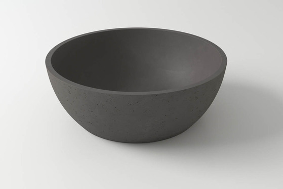 Раковина каменная бетон Holbi Moon NC Solid Surface