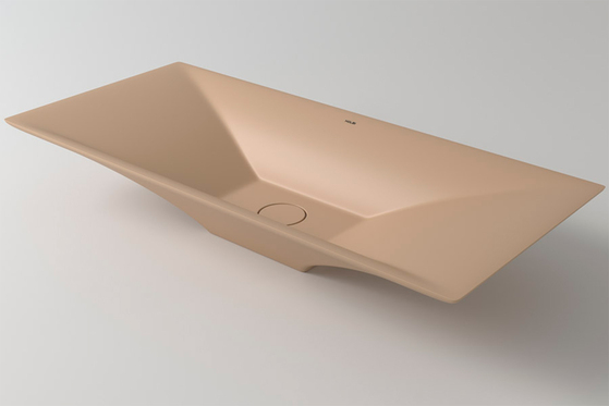 Раковина каменная одноцветный Holbi Sirius 77 SC RAL Solid Surface