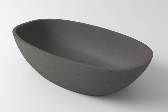 Раковина каменная бетон Holbi Tefia NC Solid Surface