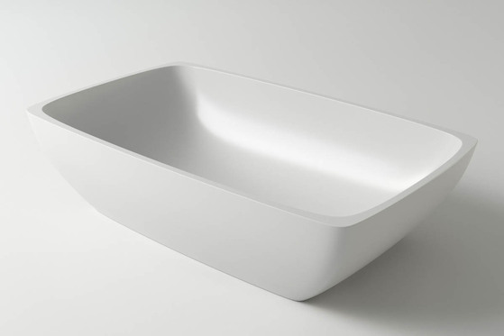 Раковина каменная белая Holbi Titan SCW Solid Surface