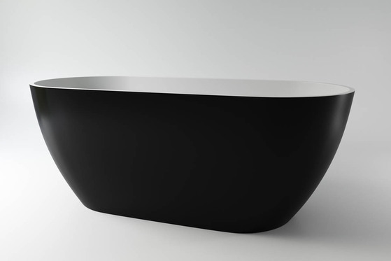 Ванна каменная двухцветная Holbi Venus SD RAL Solid Surface